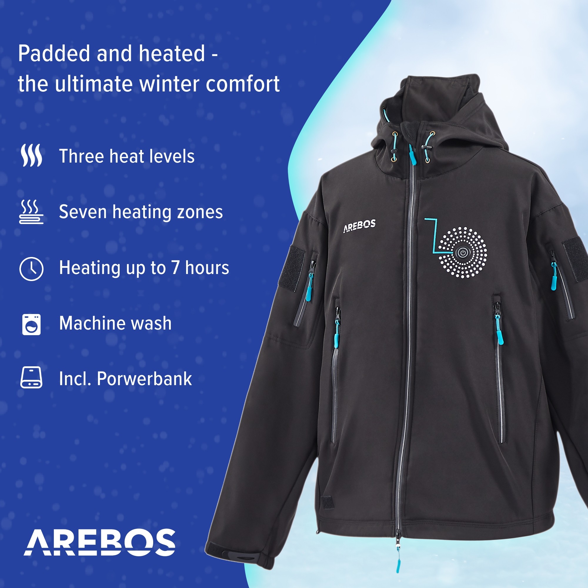 ジャケット・アウター LIGHT WEIGHT HEAT FIBER PADDING JACKET LIGHT WEIGHT HEAT FIBER PADDING JACKET（Electric Heating