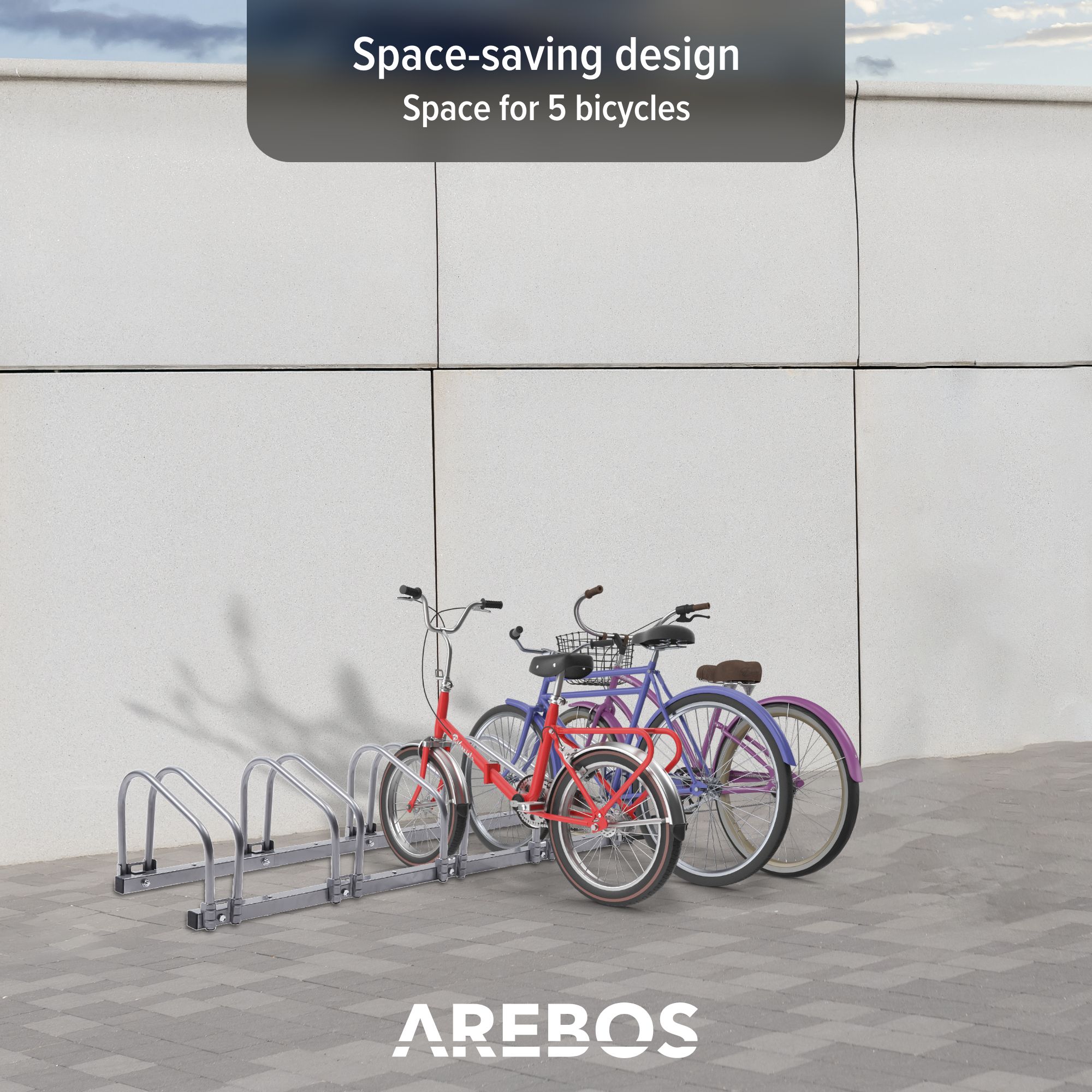 Bike stand for 5 bikes outlet