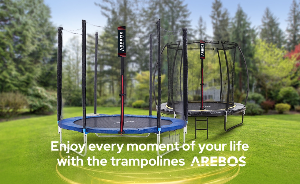 Arebos fitness trampoline hotsell