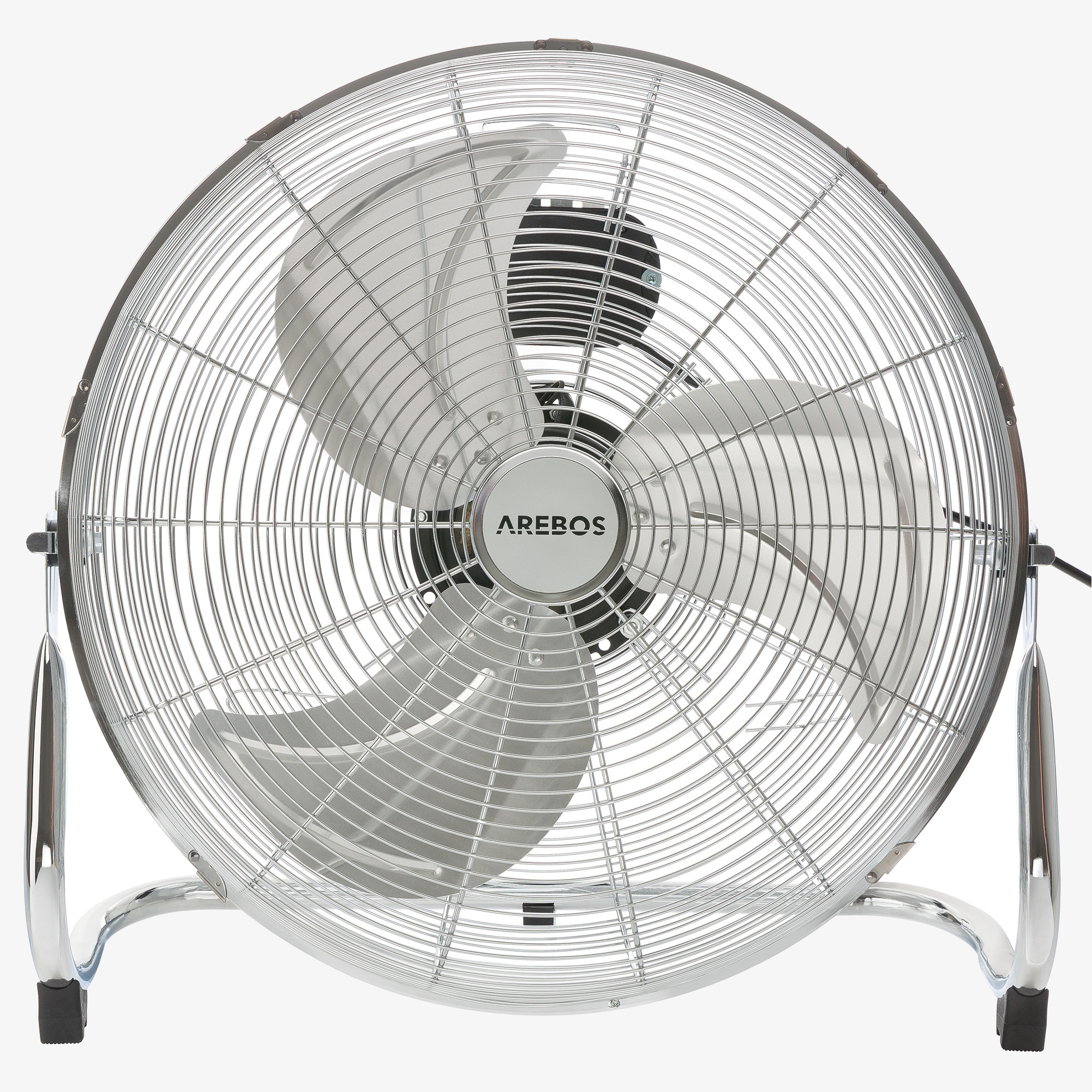 Arebos Floor Fan Air Circulator 18" - 120W,3 steps,tilt angle 110°.