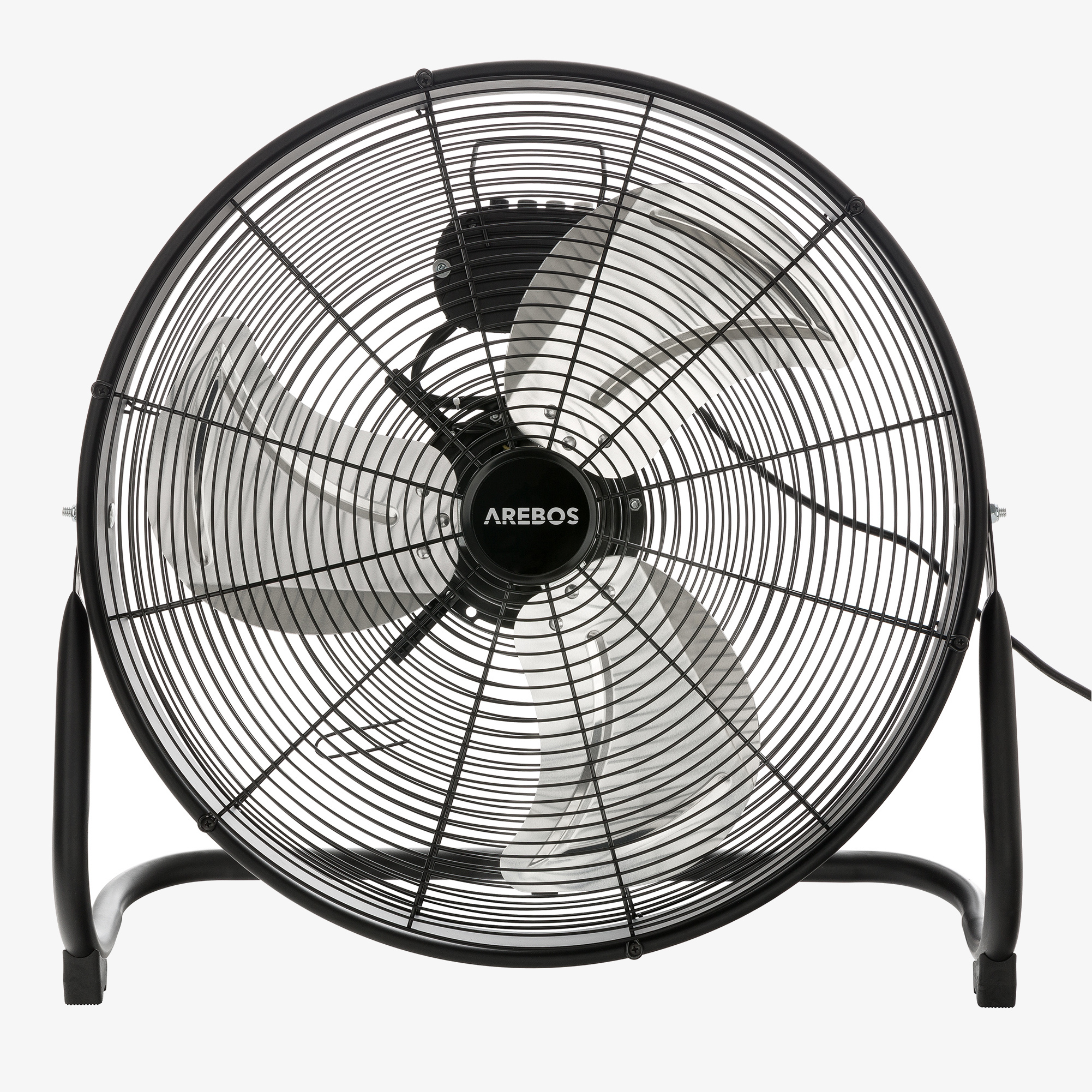 Arebos Floor Fan Air Circulator 20" - 120W,3 steps,tilt angle 360°.