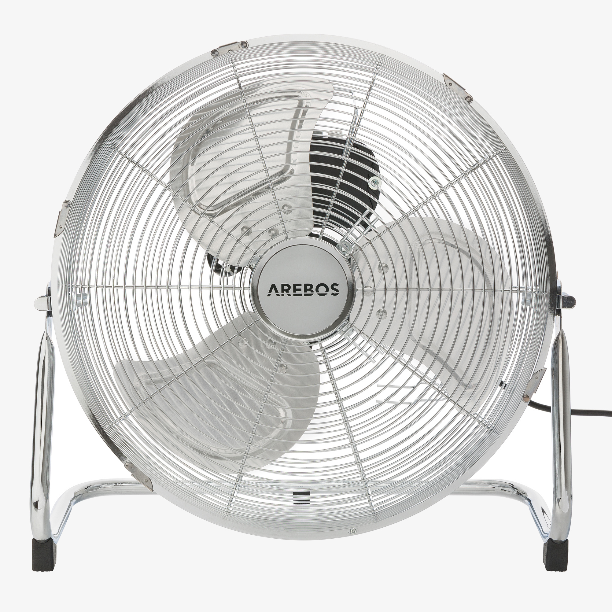 Arebos Floor Fan Air Circulator 14" - 70W,3 steps,tilt angle 100°.