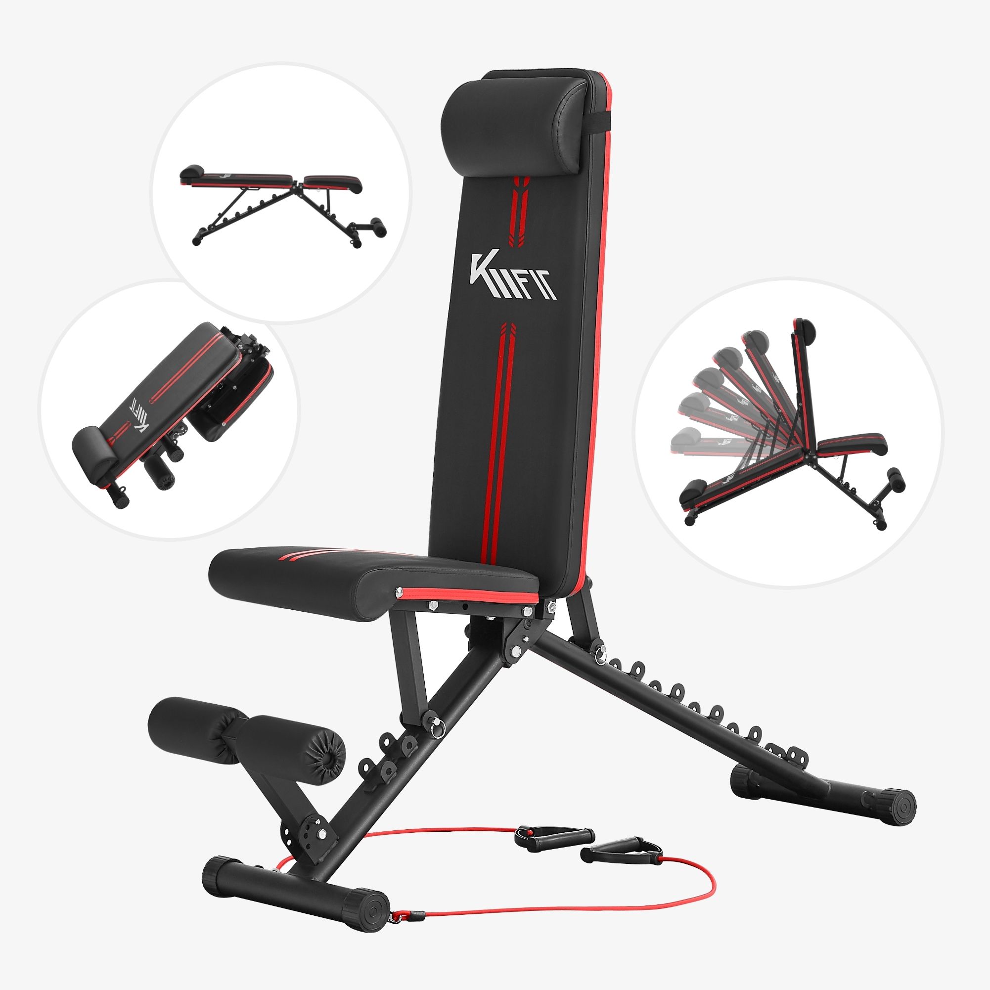 Weight bench 250kg 551lbs 4252023106054 Weight Bench