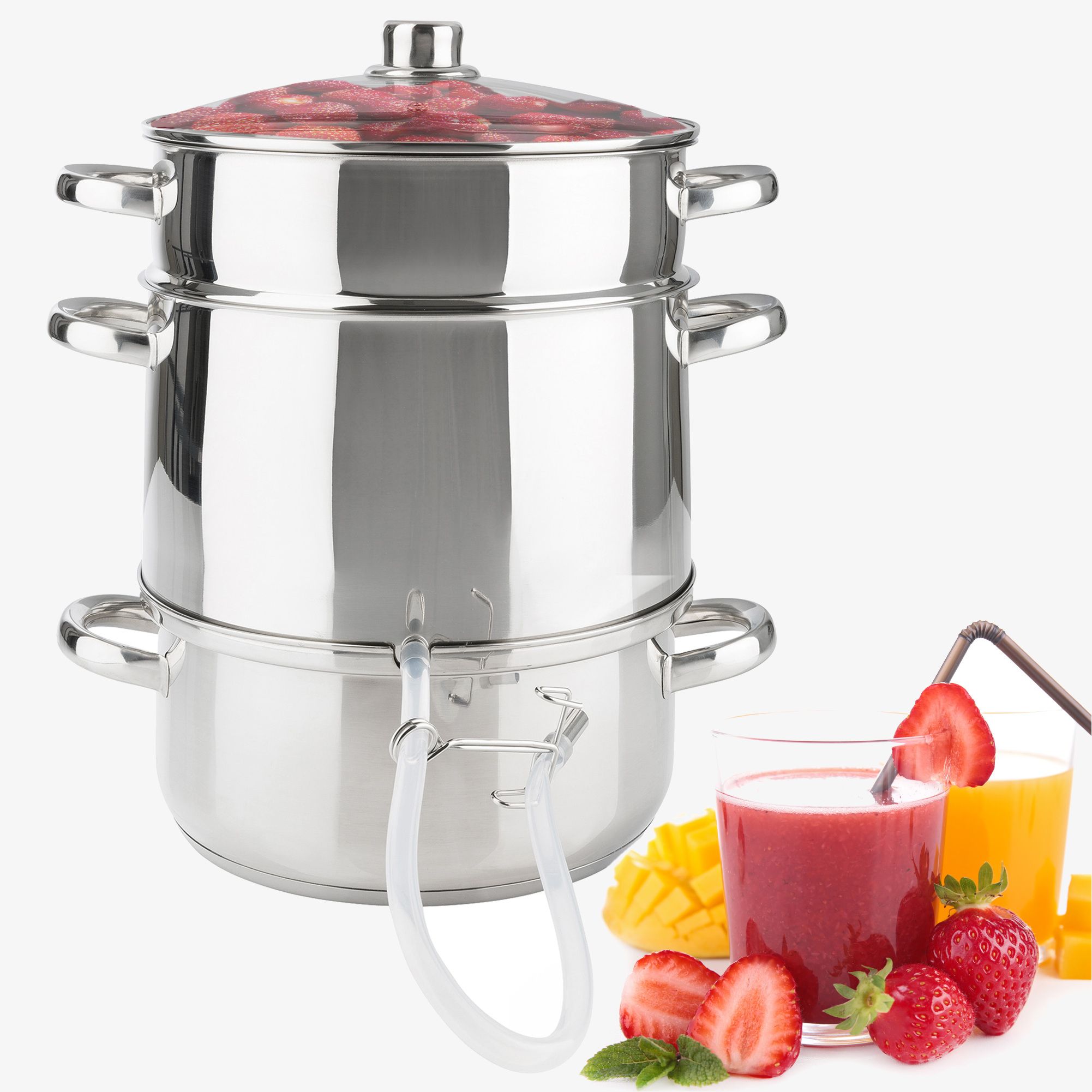 Steam juice extractor top