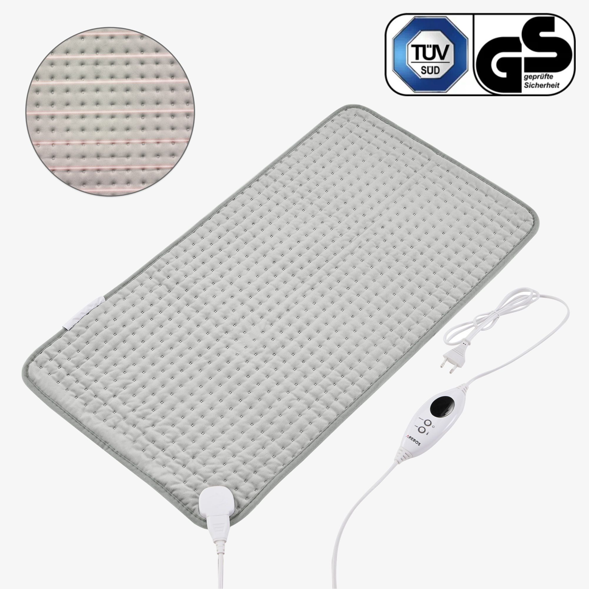 Electric Heating Pad Fleece 45x85cm 4252023110884 Sale