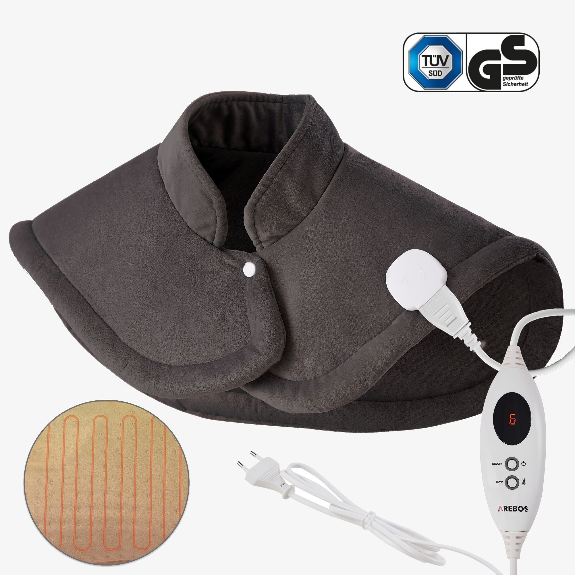 Neck heating sale pad electric