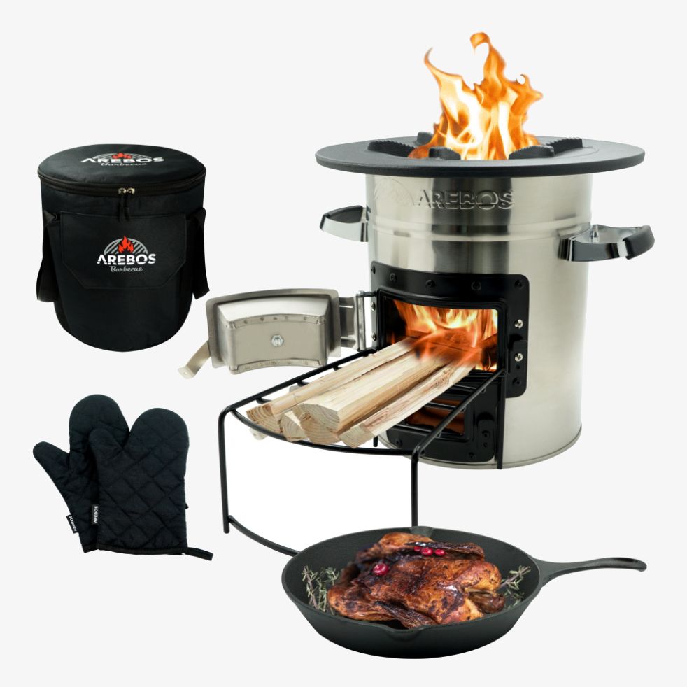Rocket stove barbecue cheap