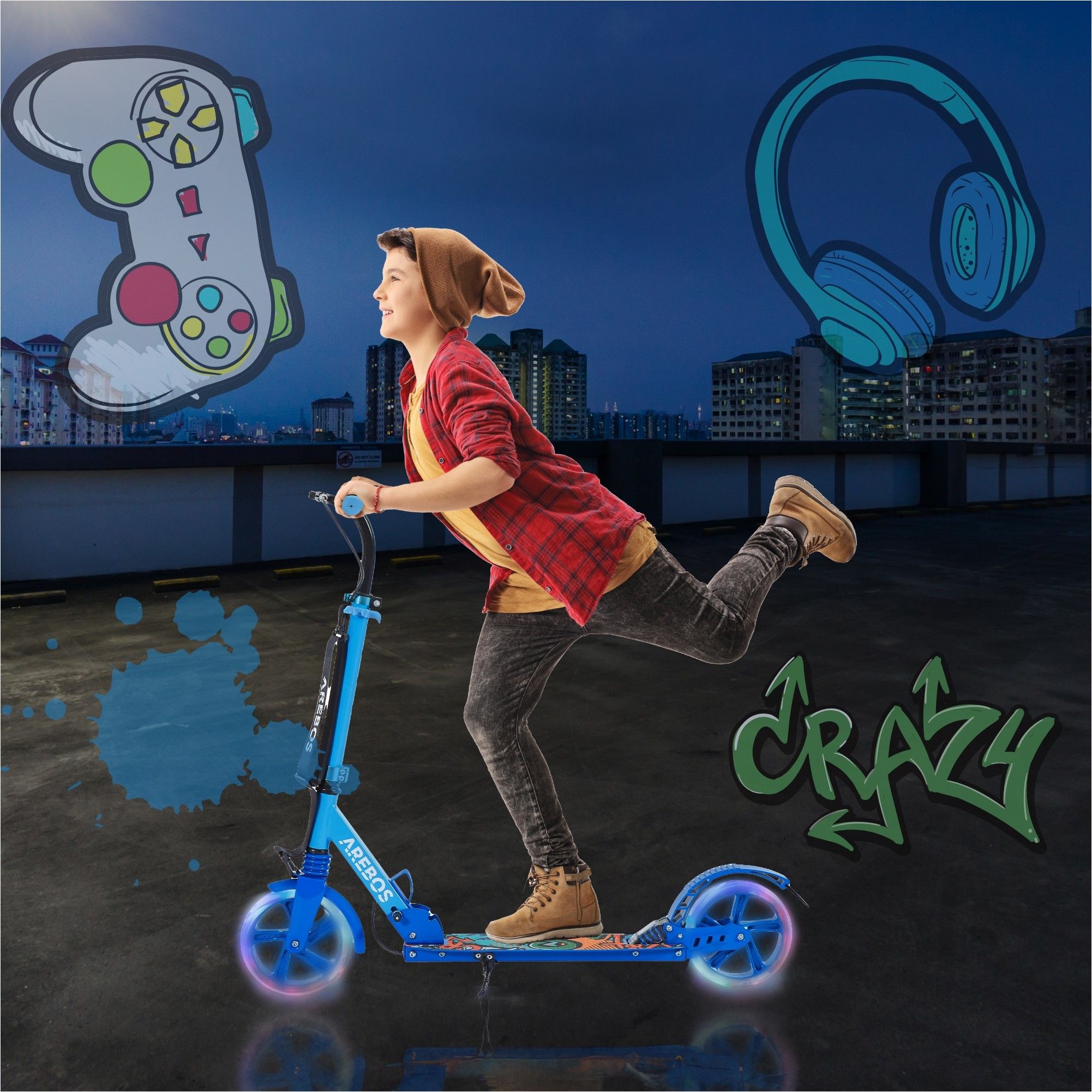 Scooter - with LED