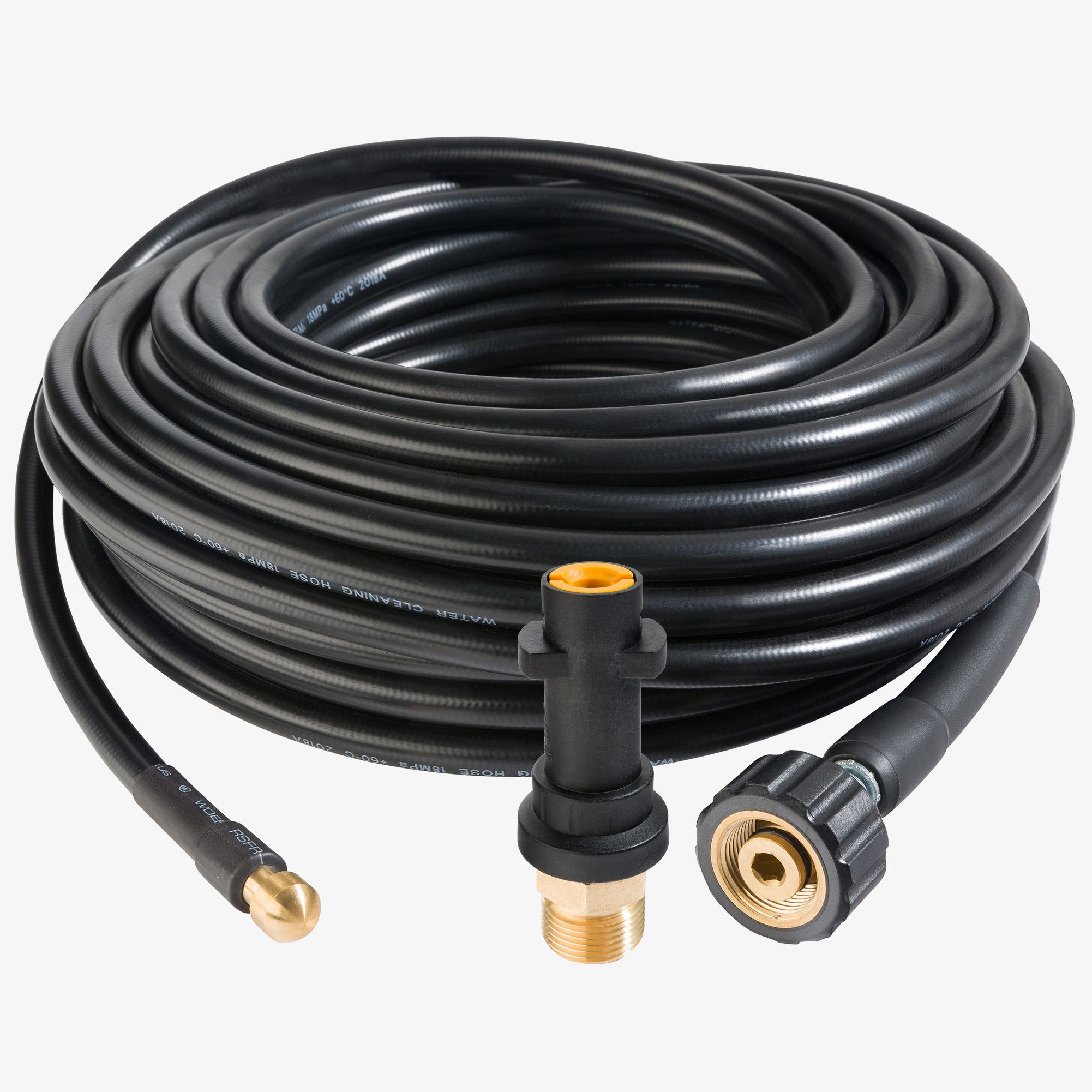 Water cleaning hose clearance 18 mpa