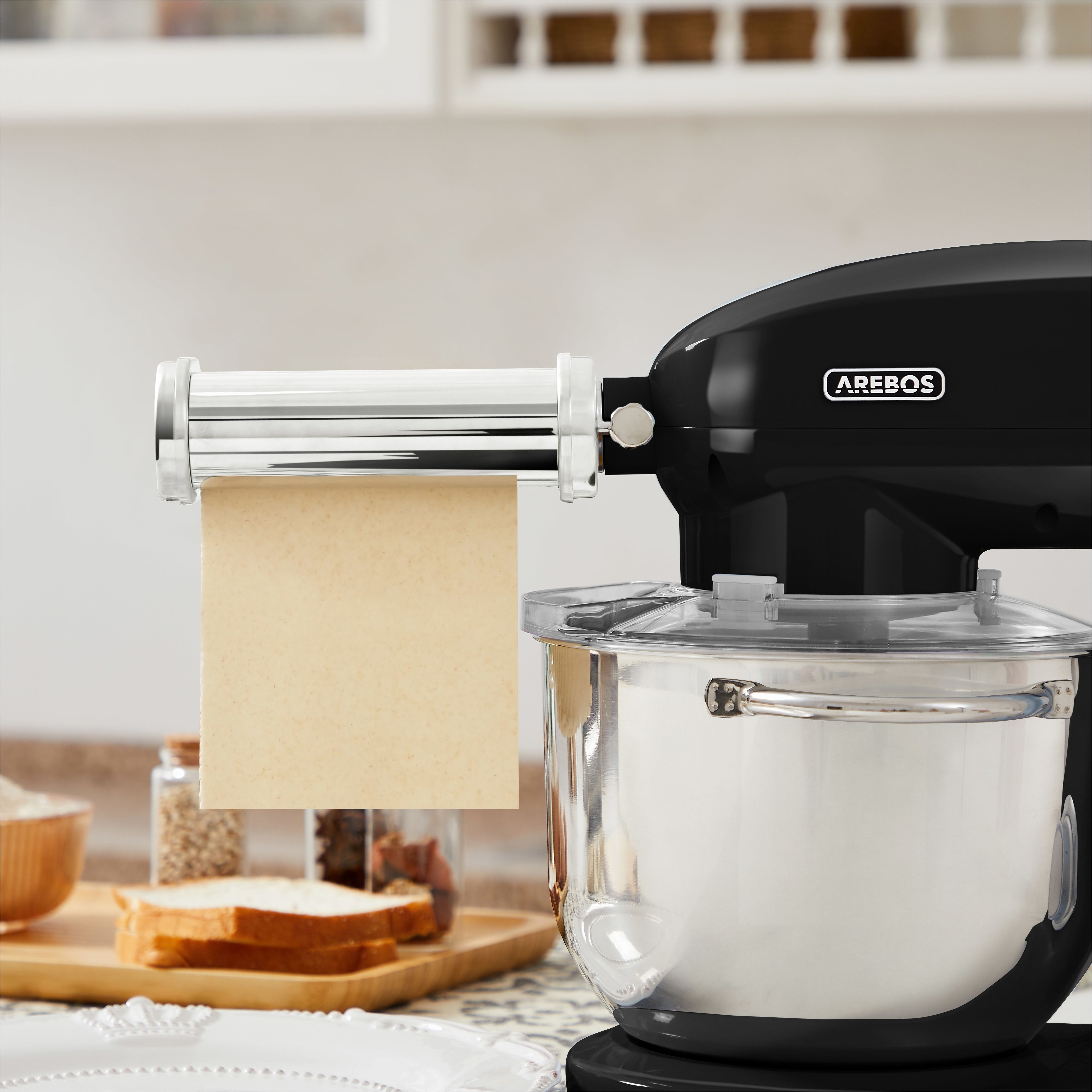 Kitchen pasta attachment store