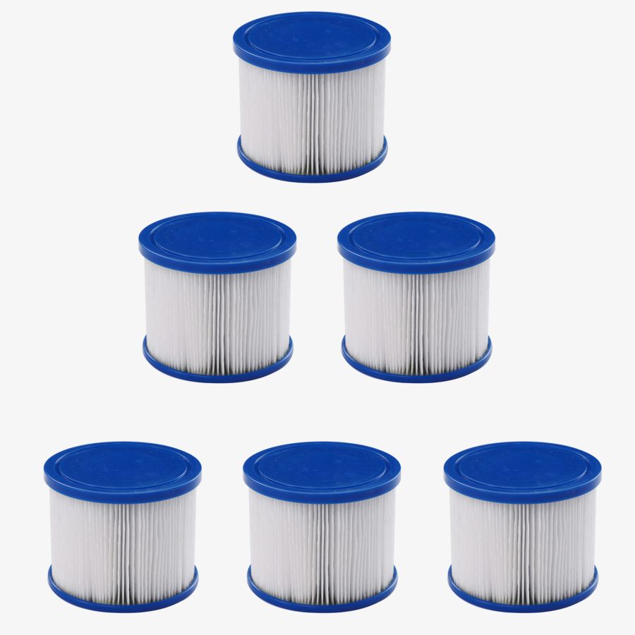 Filter cartridges for bubble spa - Set of 6