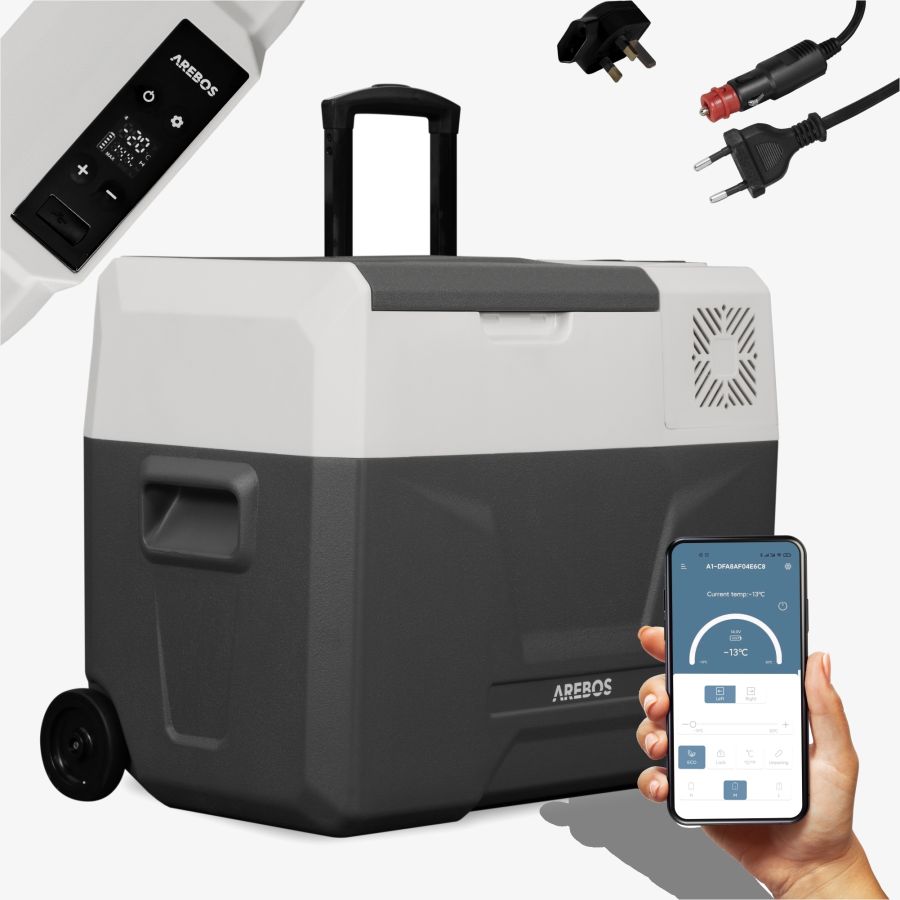 Compressor cool box with wheels 39 L