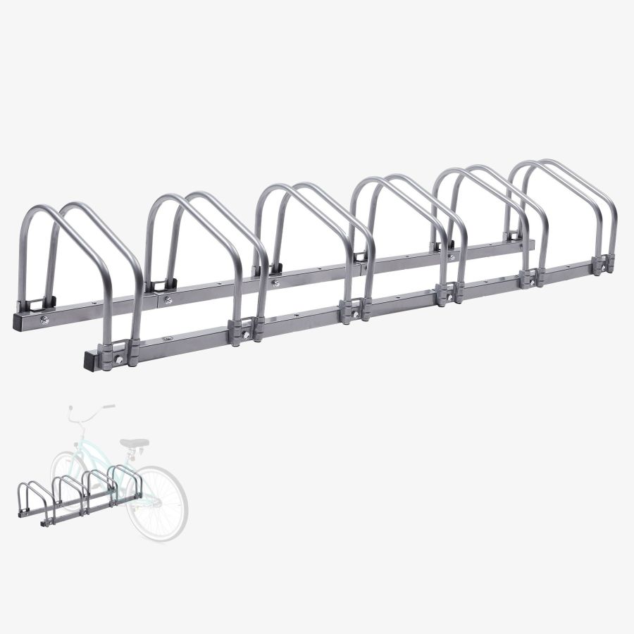 Bicycle stand for 6 bicycles
