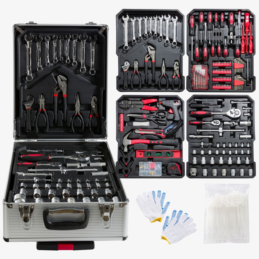 Aluminum Tool Case 1200 Piece