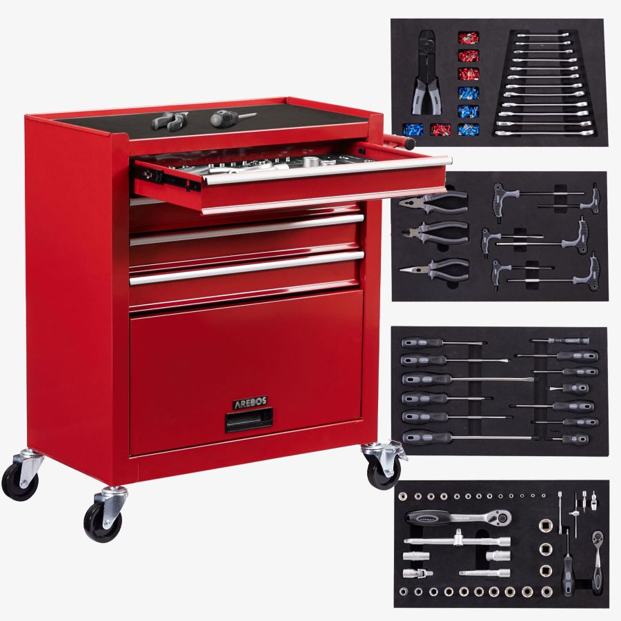 Tool cabinet - 4 drawers and cabinet