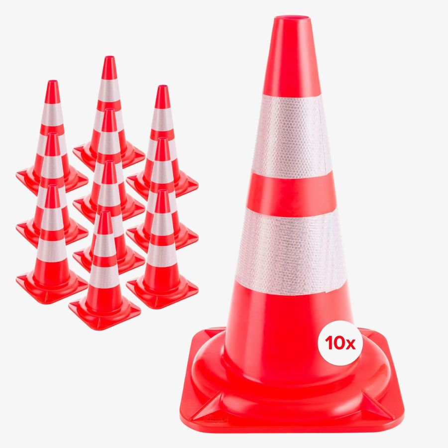 Traffic Cones - Set of 10
