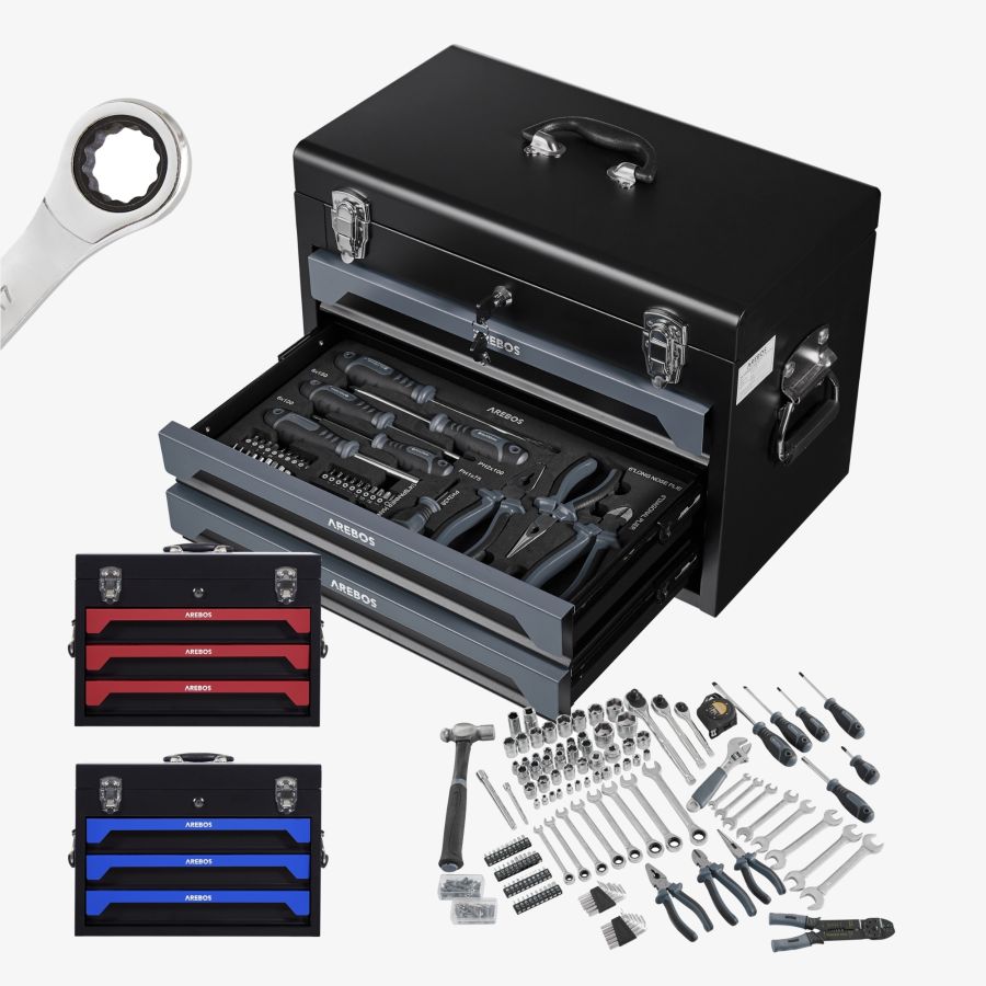 Tool box incl. 172 pcs  Anthracite