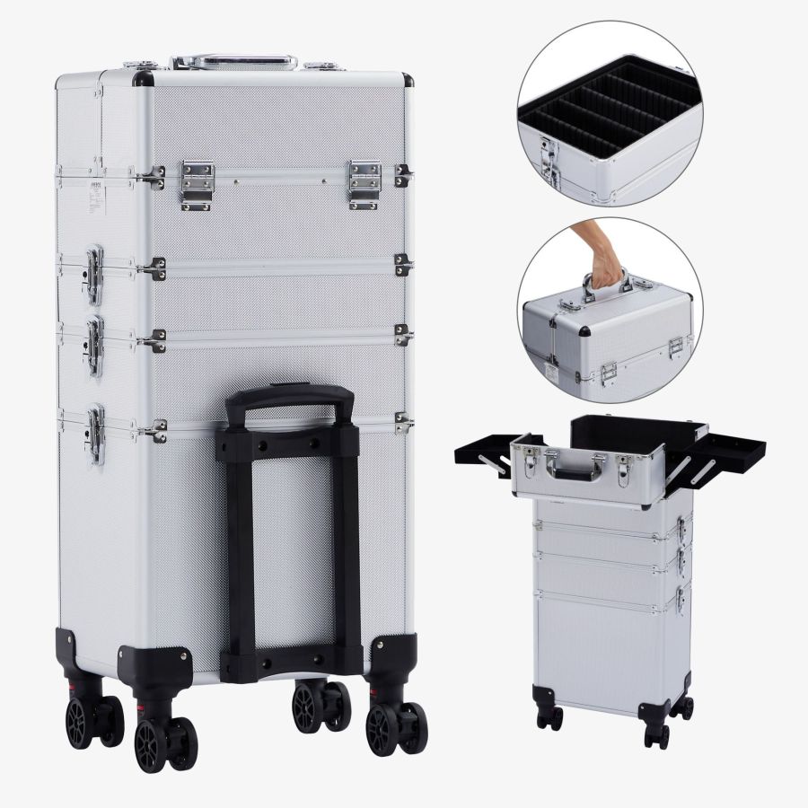 Beauty case XL - 66l with roles