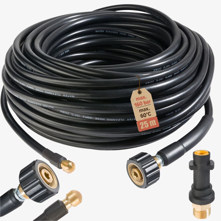 Pipe Cleaning Hose 25 m