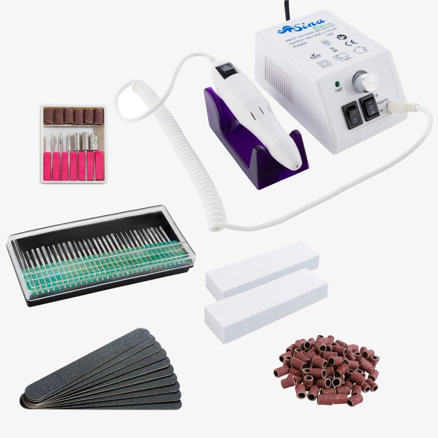 Nail Drill Set DR-298 - White