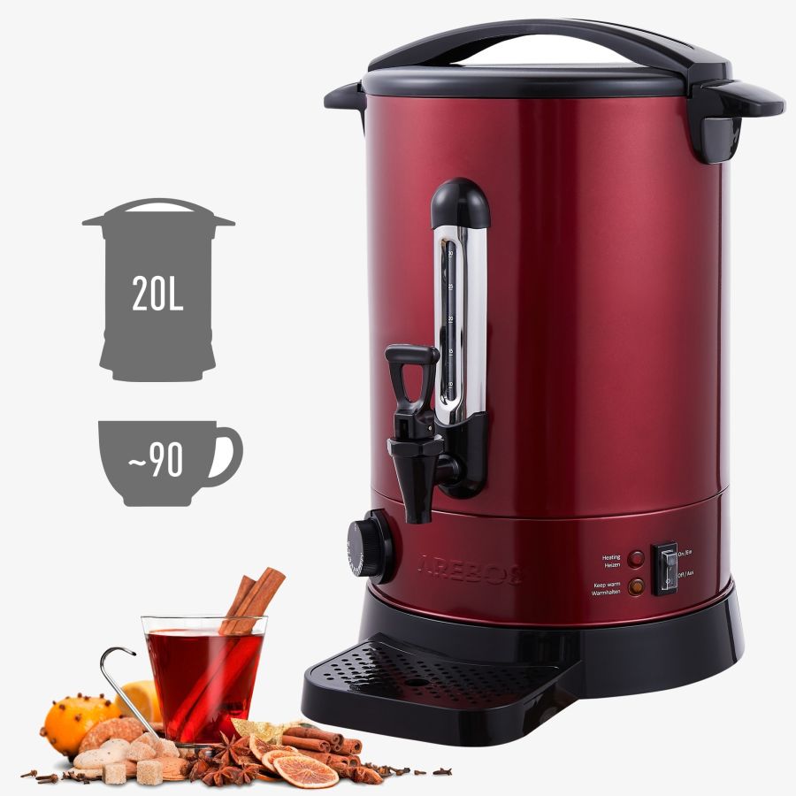   Mulled wine maker 20 L Red