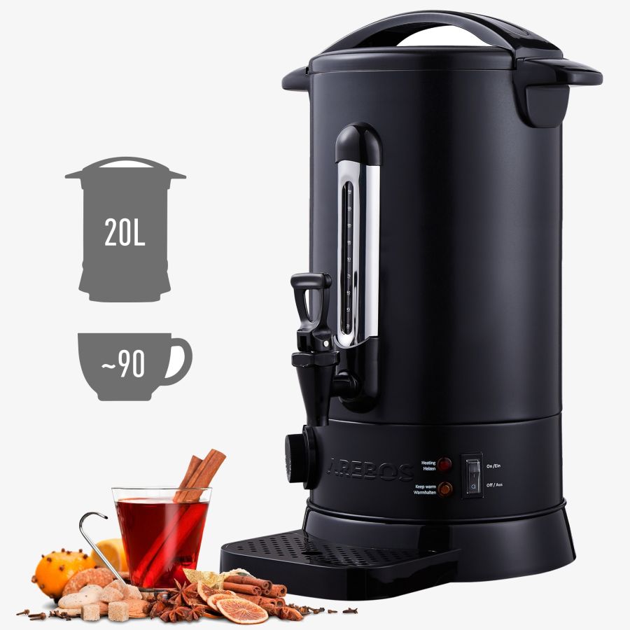   Mulled wine maker 20 L Black