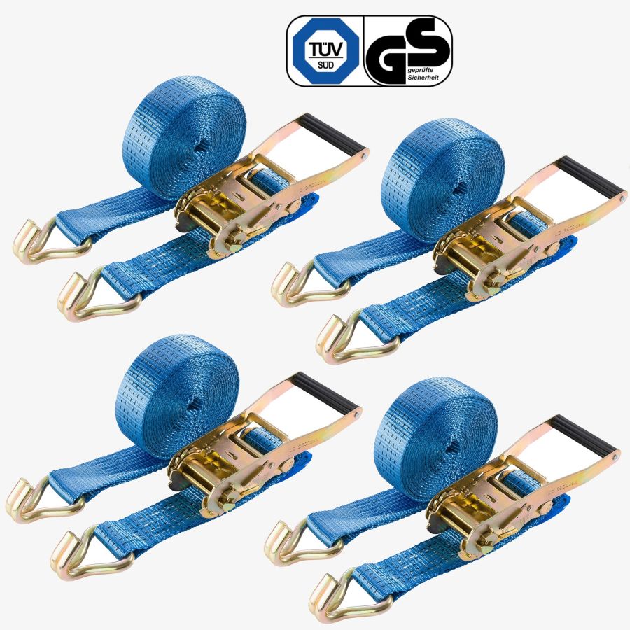 Tension Strap 6m - 2 part - 50mm - Set of 4