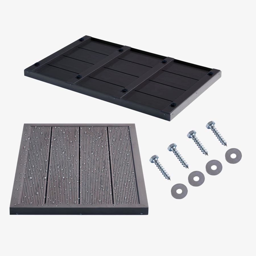 Floor element for solar shower - Anthracite