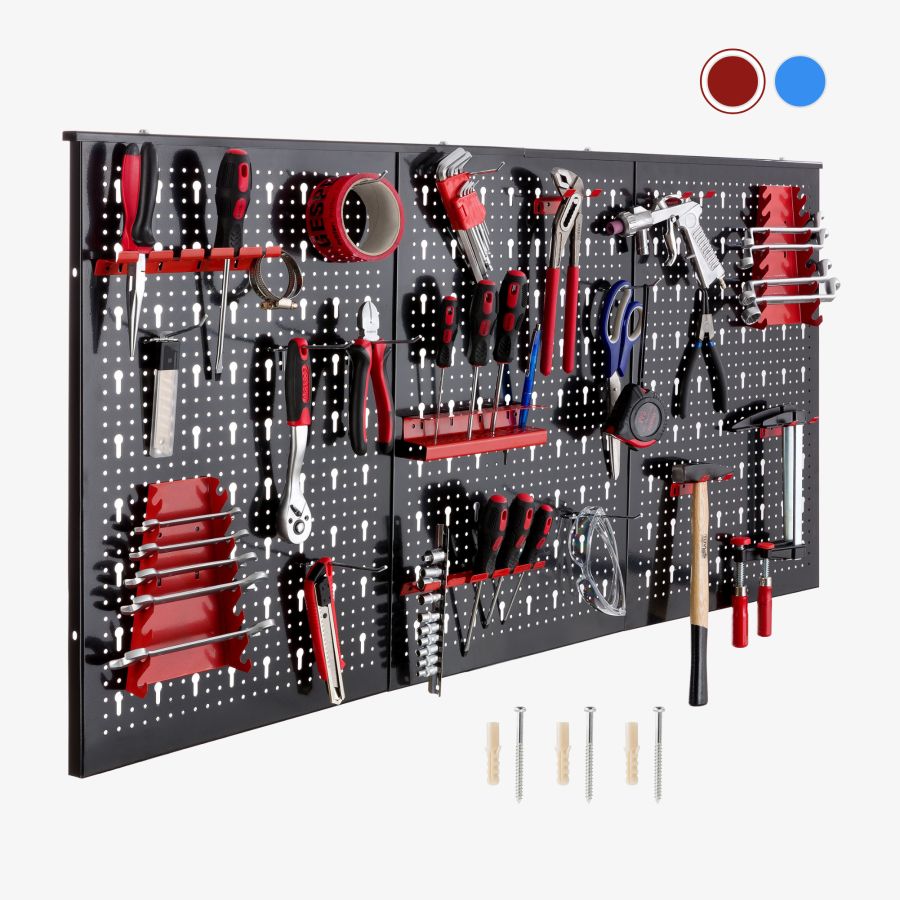 Metal tool wall 17 parts