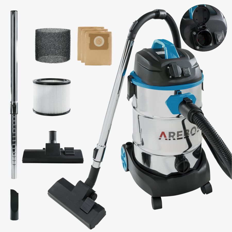 Industrial vacuum cleaner 1600W - 30l
