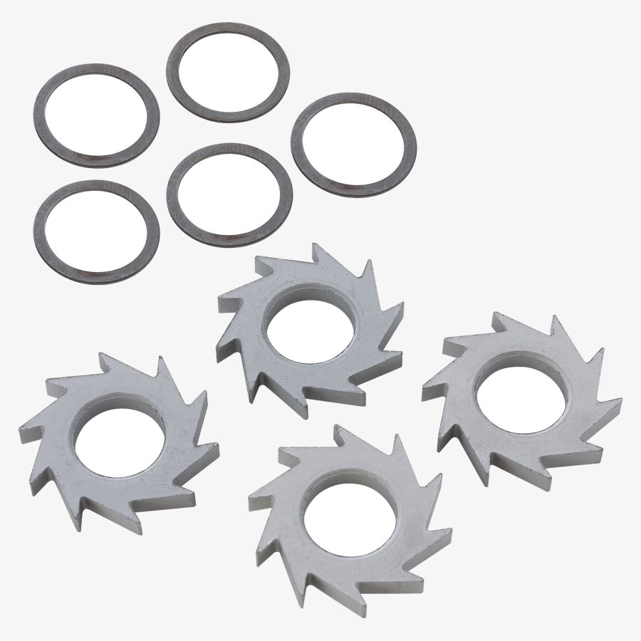 Cutter set 9 pcs - set of blades for use in concrete grinders