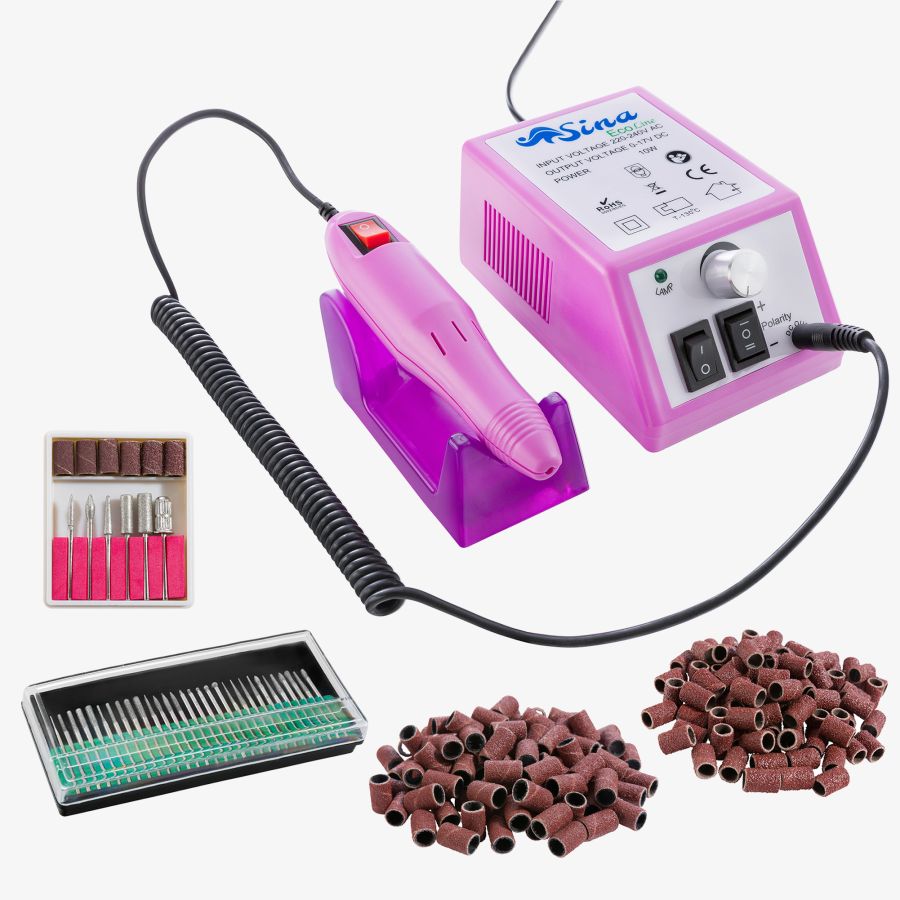 Nail Drill Set DR-299 - Pink