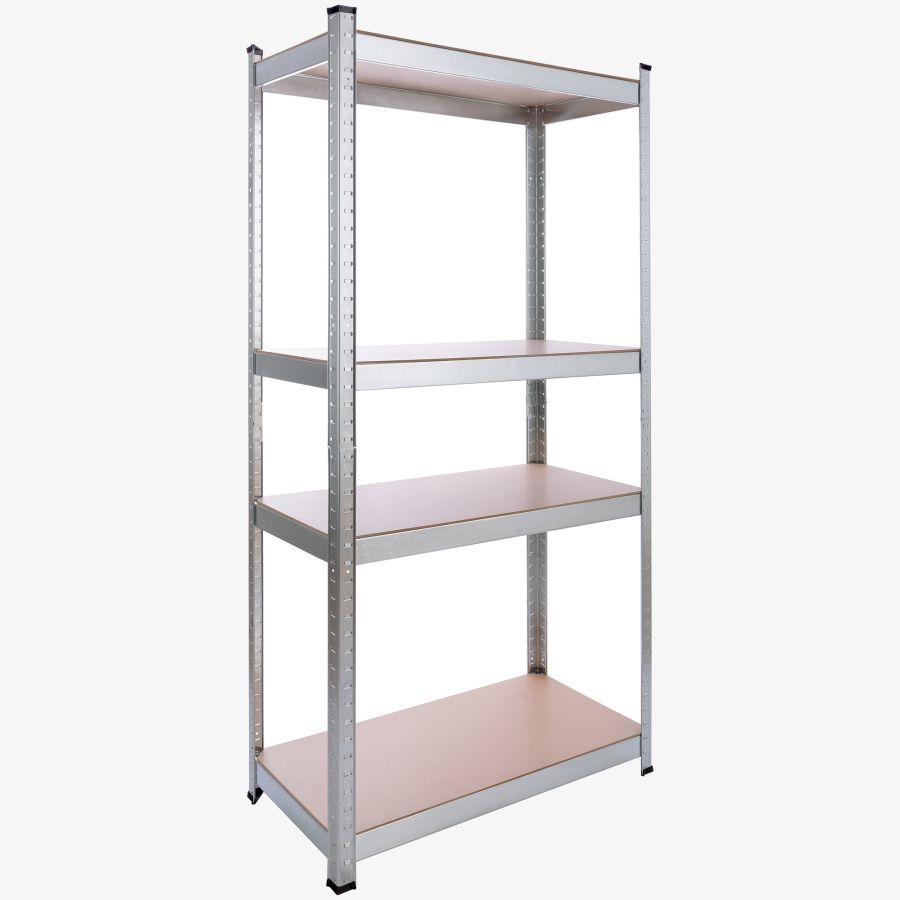 Heavy Duty Shelf 160 x 80 x 40 cm 320 kg - silver