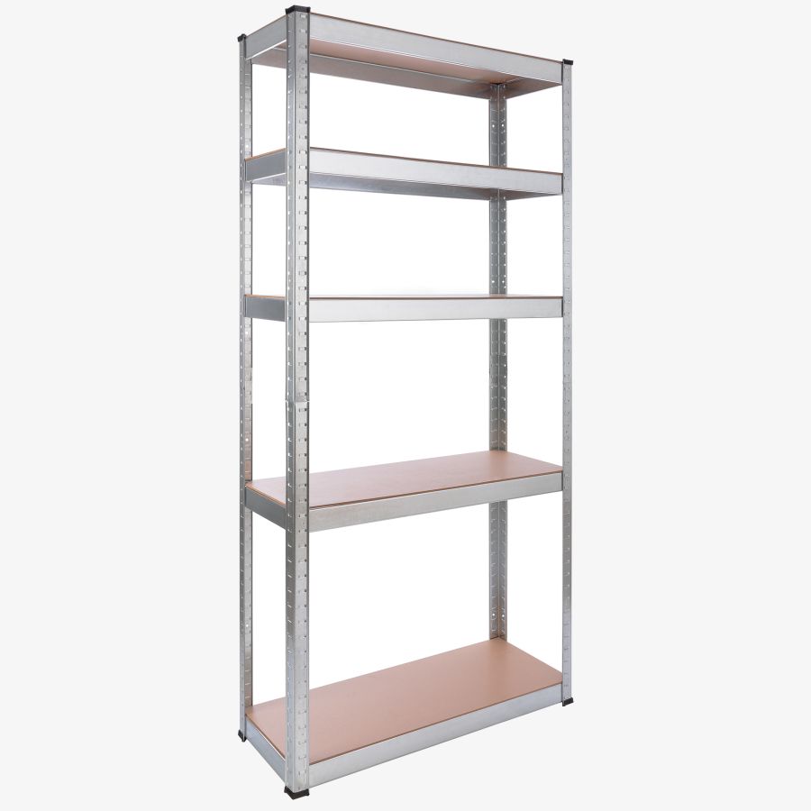 Heavy Duty Shelf 170 x 80 x 30 cm 350 kg - silver