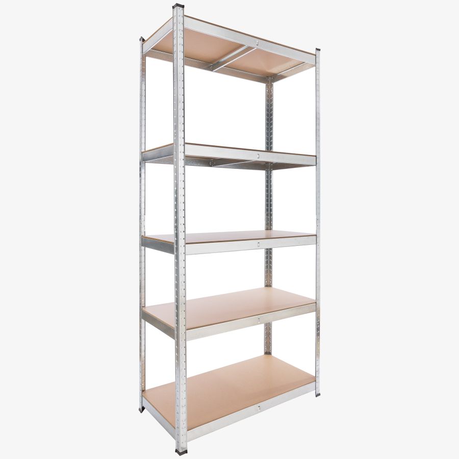 Heavy Duty Shelf 200 x 90 x 45 cm 1000 kg - silver