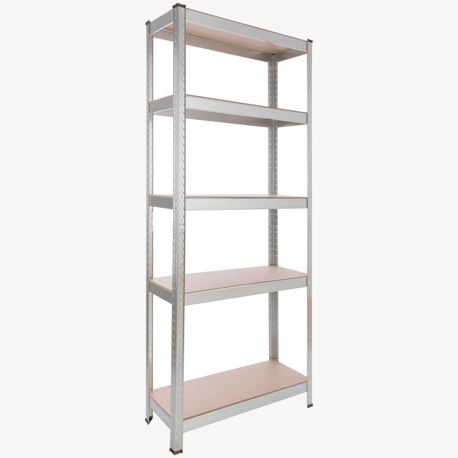 Heavy Duty Shelf 180 x 75 x 30 cm 350 kg - Silver