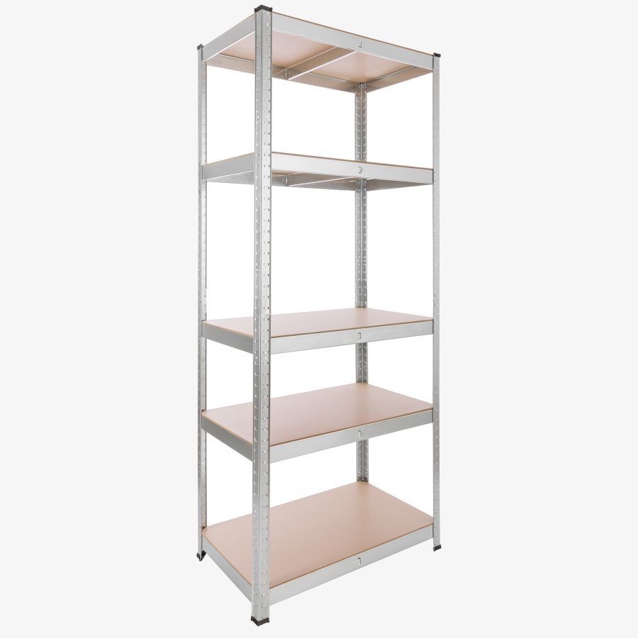 Heavy Duty Shelf 180 x 75 x 45 cm 875 kg - silver