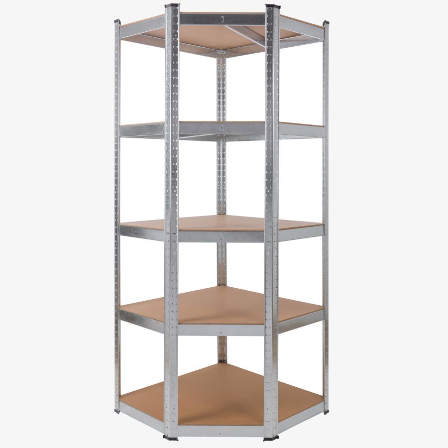 Heavy Duty Shelf 180 x 70 x 70 cm 875 kg - silver