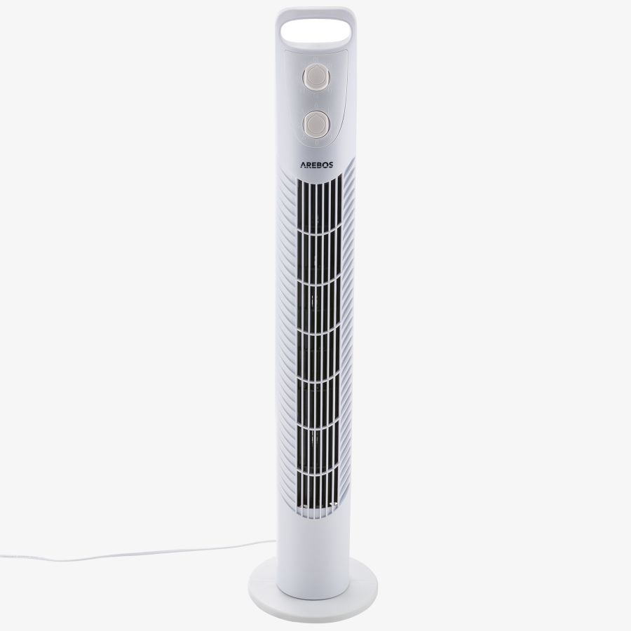 Fan tower 40 W - White