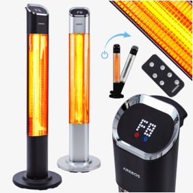 Patio heat radiator premium 2000W