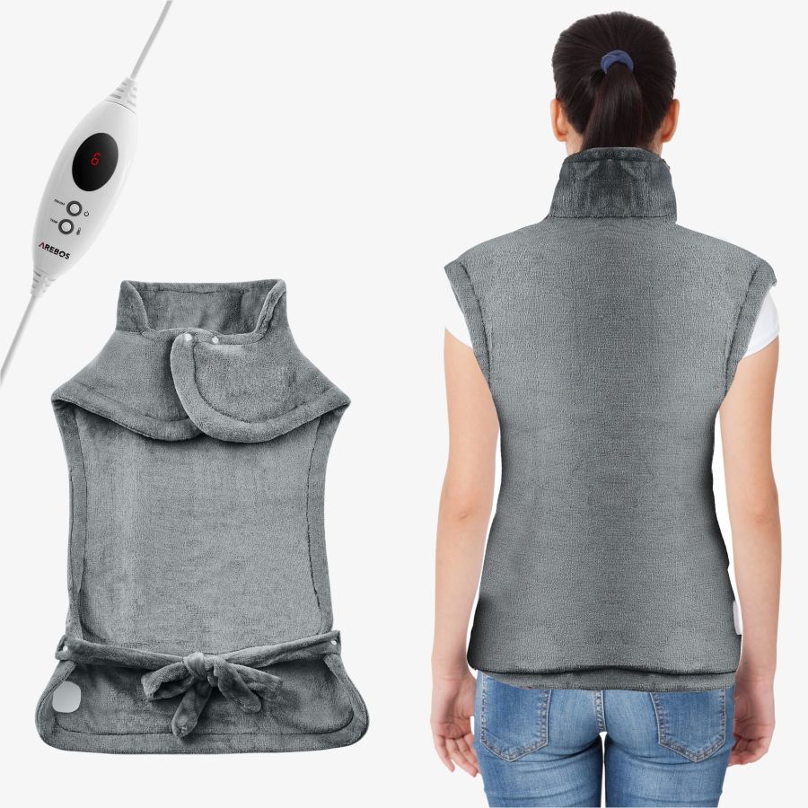 Electric Heating Vest Antracite 4252023110785 Valentins Day UK
