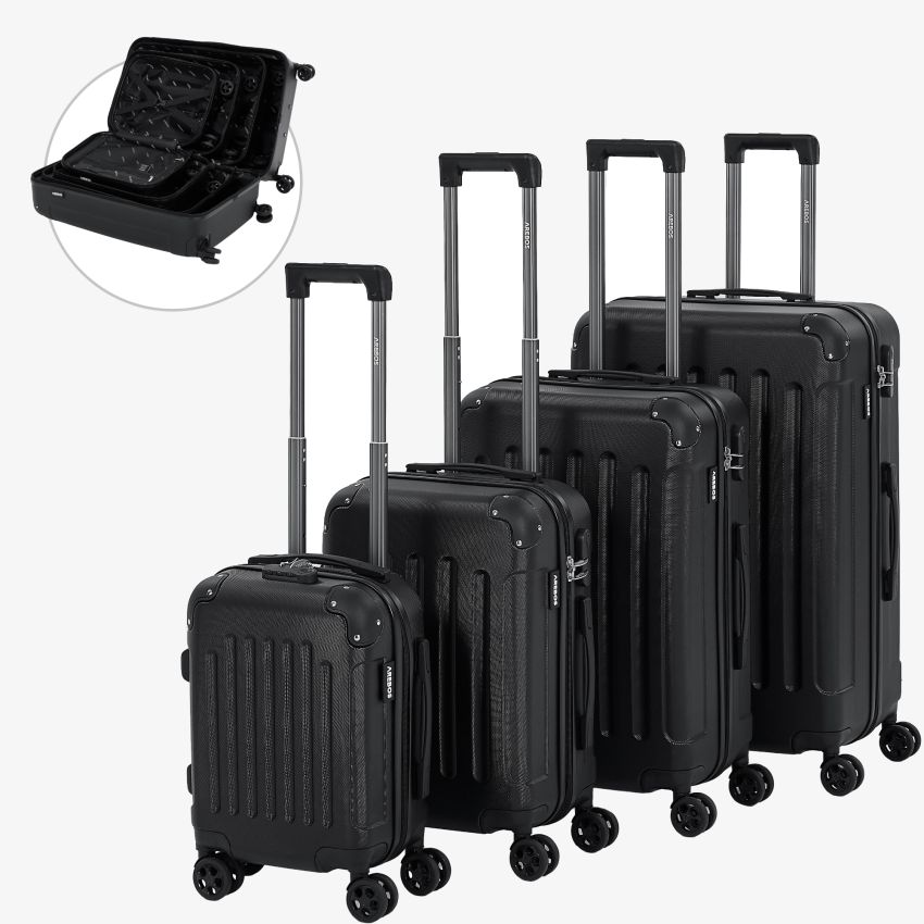 Hardcover suitcase outlet sets