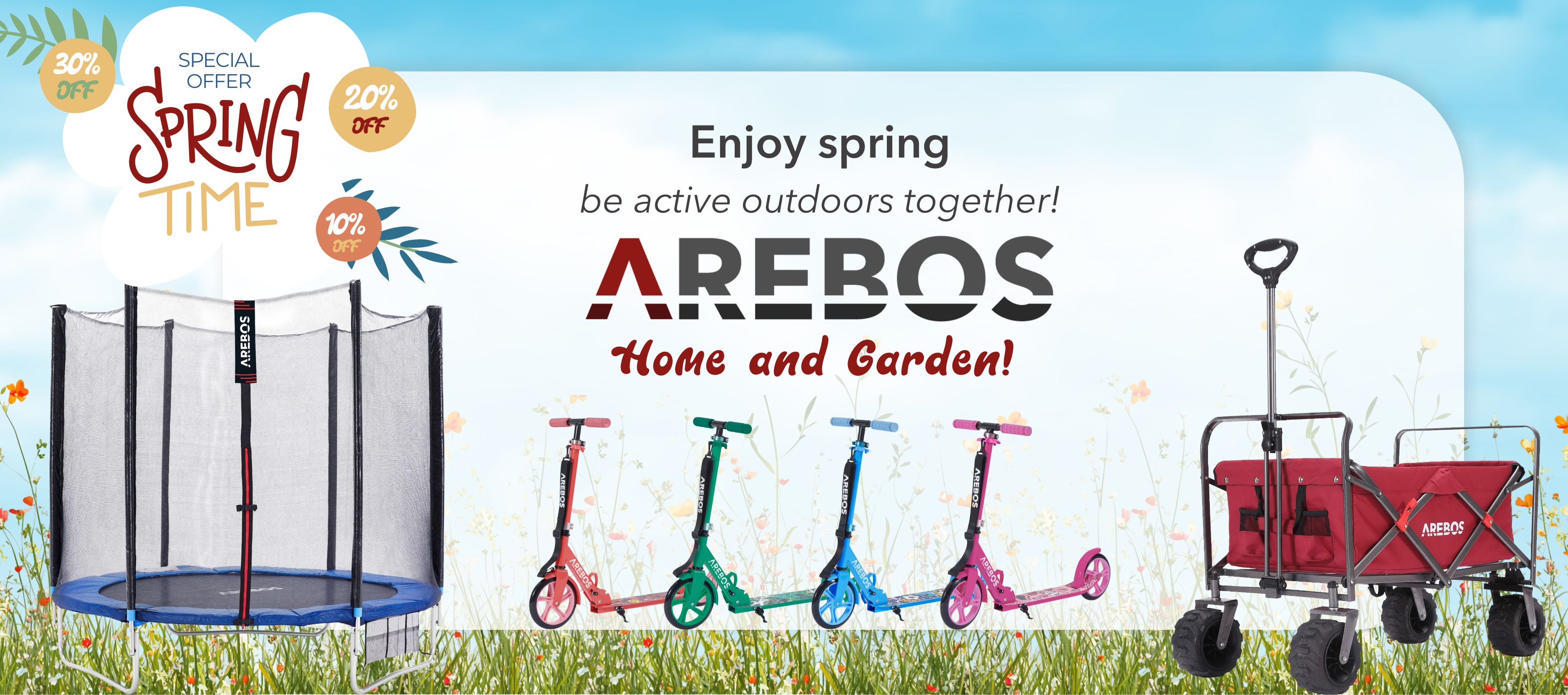 Arebos.co.uk - Home Page Top Slider